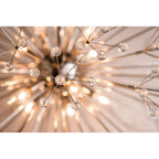 Dunkirk 10-Light Chandelier in Polished Nickel 30L x 30W x 29H