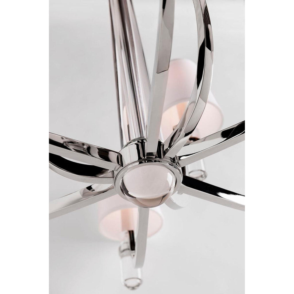 Dayton 5-Light Chandelier in Aged Brass 25L x 25W x 20.5H