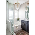 Royalton 6-Light Chandelier in Aged Brass 18.25L x 18.25W x 27.75H
