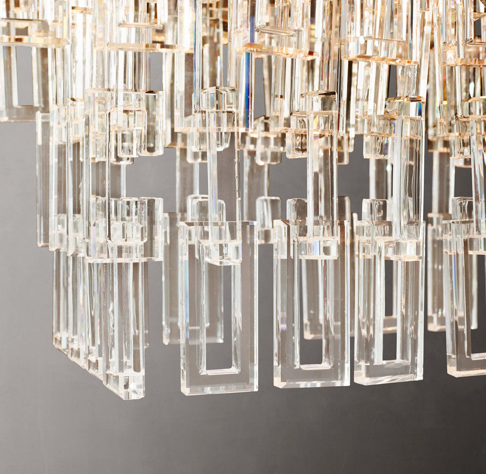Marignan Rectangular Chandelier 60"