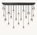 Pearl Rectangular Chandelier 72"