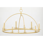Howell 20-Light Chandelier in Aged Iron 47L x 47W x 42.25H