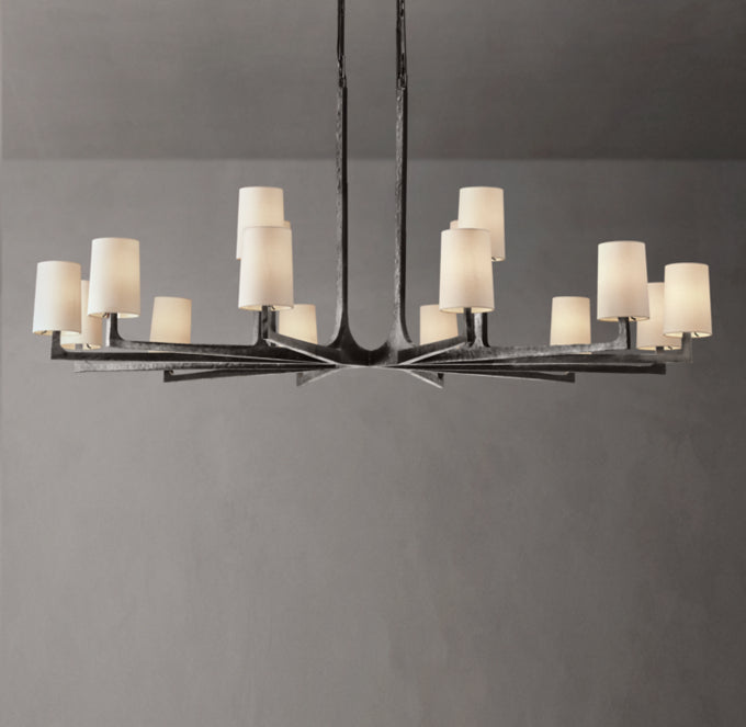 Wright Round Chandelier 60"