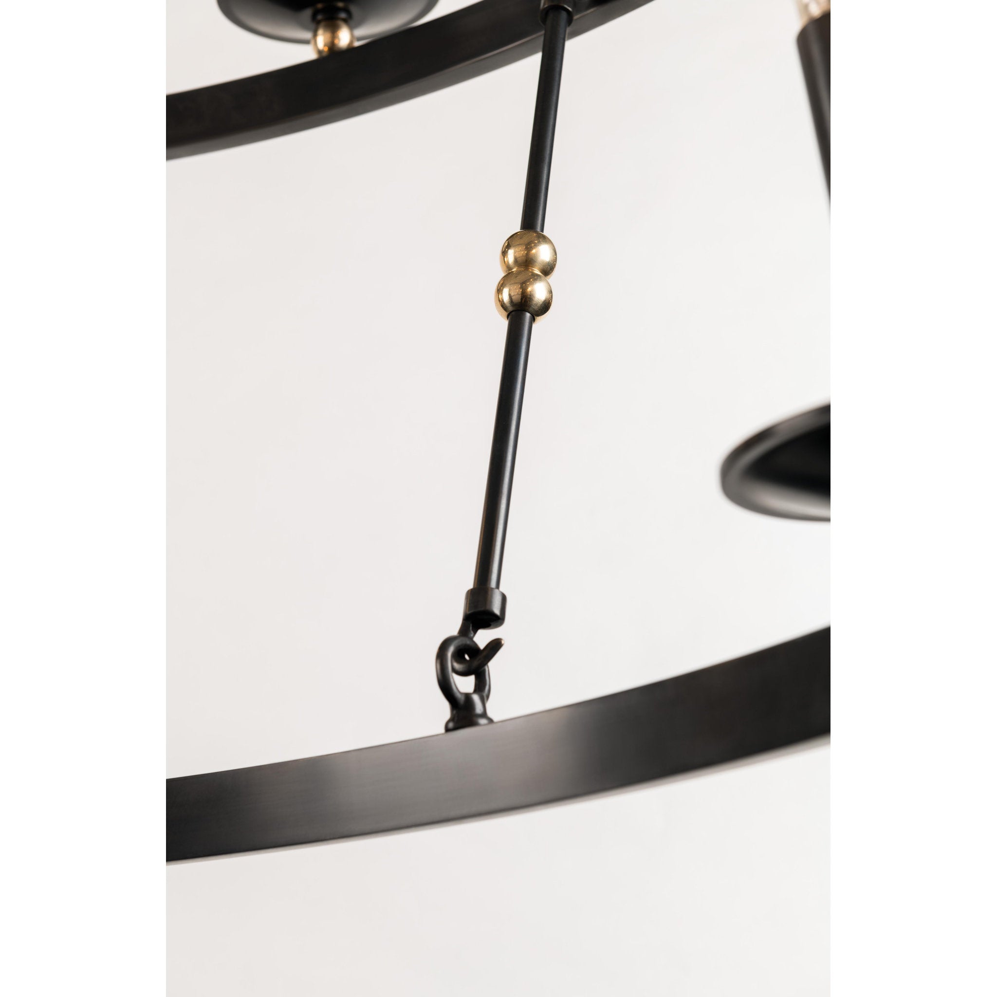 Allendale 9-Light Chandelier in Aged Brass 46.25L x 46.25W x 33.75H