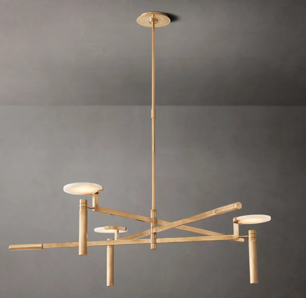 Melange Round Chandelier 45"