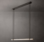 Audubon Crystal Single Bar Linear Chandelier 60"