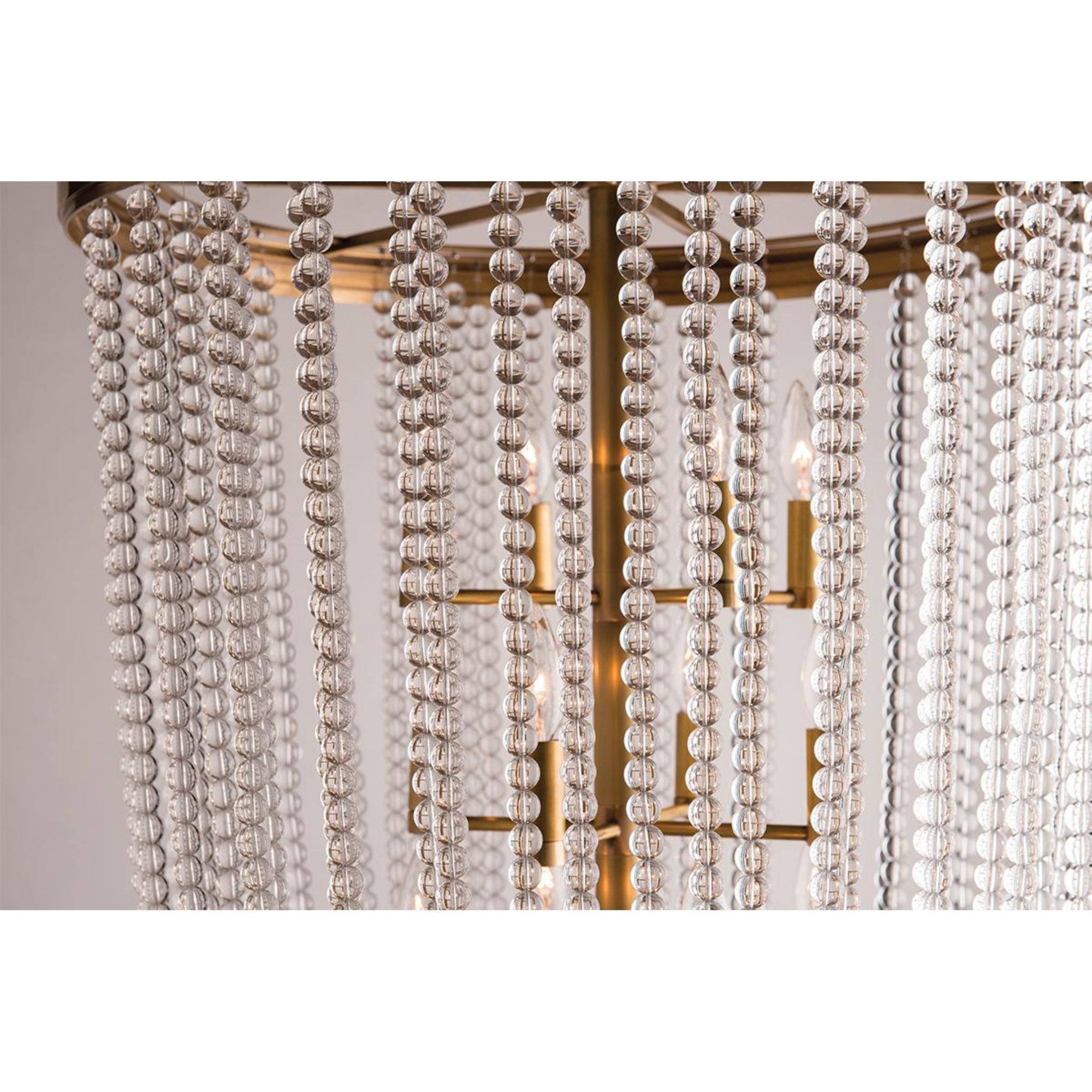 Royalton 6-Light Chandelier in Aged Brass 18.25L x 18.25W x 27.75H