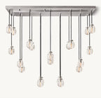 Pearl Rectangular Chandelier 54"
