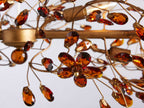 Bellafiora Crystal Vine Linear Chandelier