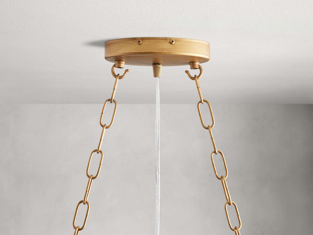 Bellafiora Crystal Vine Linear Chandelier