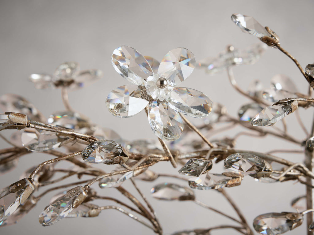 Bellafiora Crystal Vine Linear Chandelier