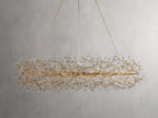 Bellafiora Crystal Vine Oval Chandelier