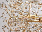 Bellafiora Crystal Vine Oval Chandelier