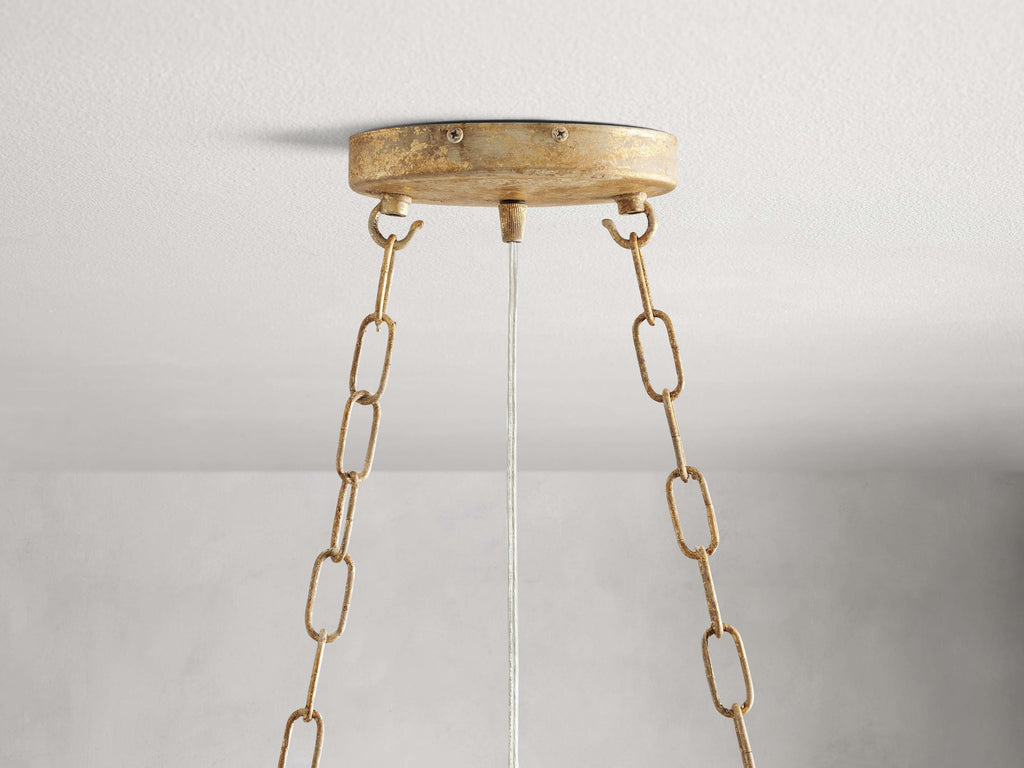Bellafiora Crystal Vine Oval Chandelier