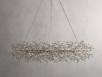 Bellafiora Crystal Vine Oval Chandelier
