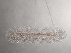 Bellafiora Crystal Vine Oval Chandelier
