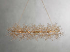 Bellafiora Crystal Vine Oval Chandelier