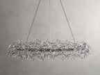 Bellafiora Crystal Vine Oval Chandelier
