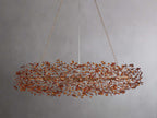 Bellafiora Crystal Vine Oval Chandelier