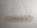 Bellafiora Crystal Vine Oval Chandelier