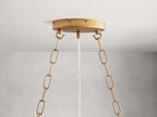 Bellafiora Crystal Vine Oval Chandelier