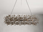 Bellafiora Crystal Vine Oval Chandelier