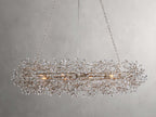Bellafiora Crystal Vine Oval Chandelier