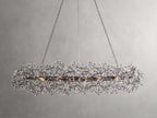 Bellafiora Crystal Vine Oval Chandelier