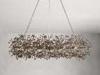 Bellafiora Crystal Vine Oval Chandelier