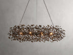 Bellafiora Crystal Vine Oval Chandelier