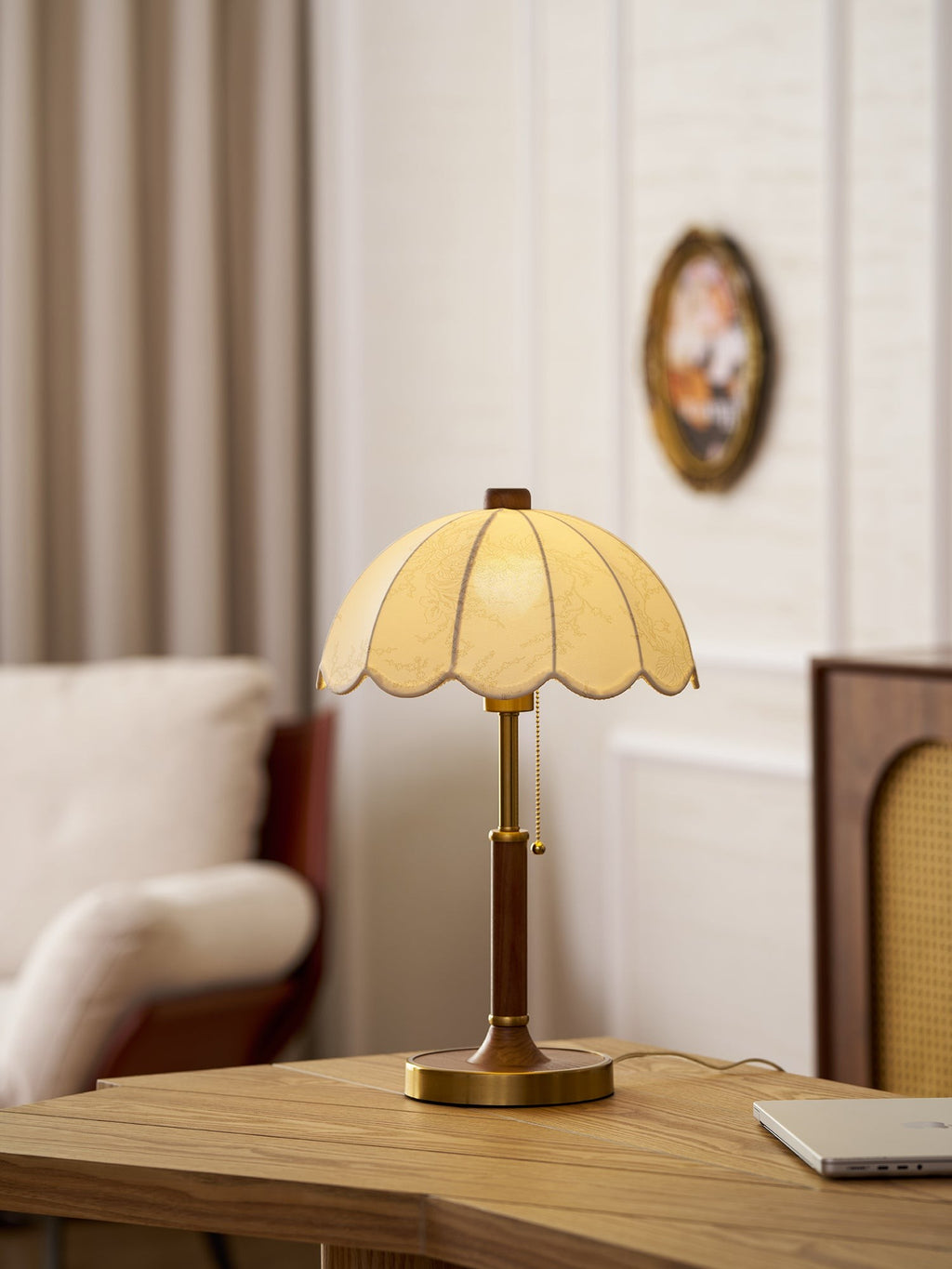 Bellewood Classic Fabric Shade Table Lamp