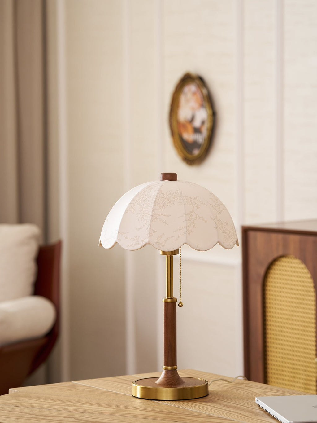 Bellewood Classic Fabric Shade Table Lamp