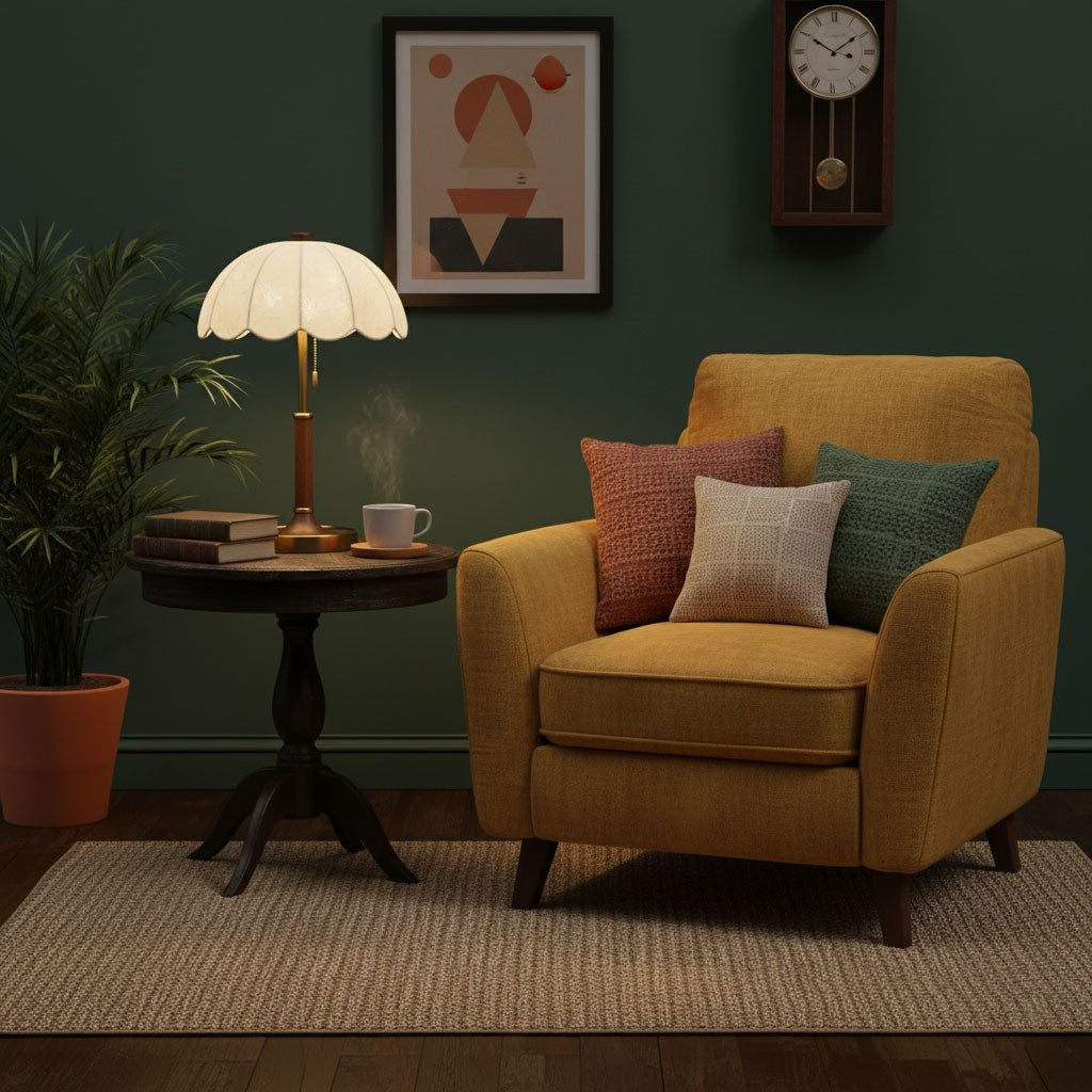 Bellewood Classic Fabric Shade Table Lamp