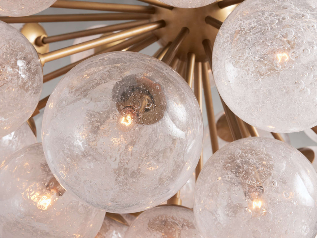 Belluno Artisan Glass Globe Chandelier