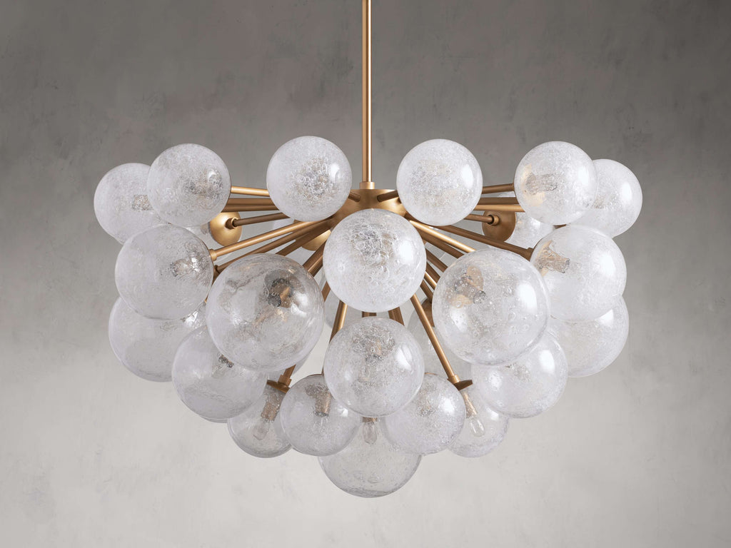 Belluno Artisan Glass Globe Chandelier