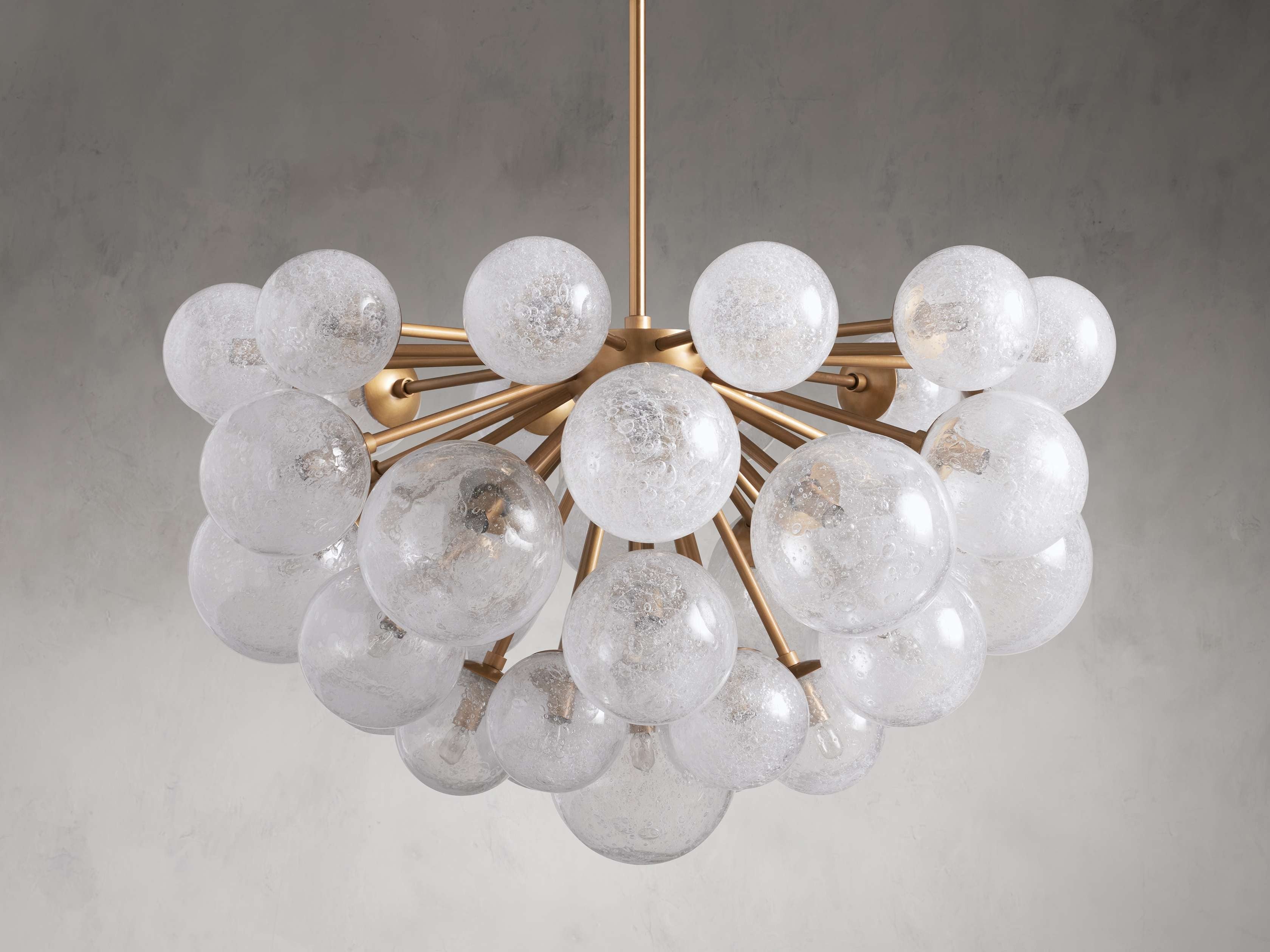 Belluno Artisan Glass Globe Chandelier
