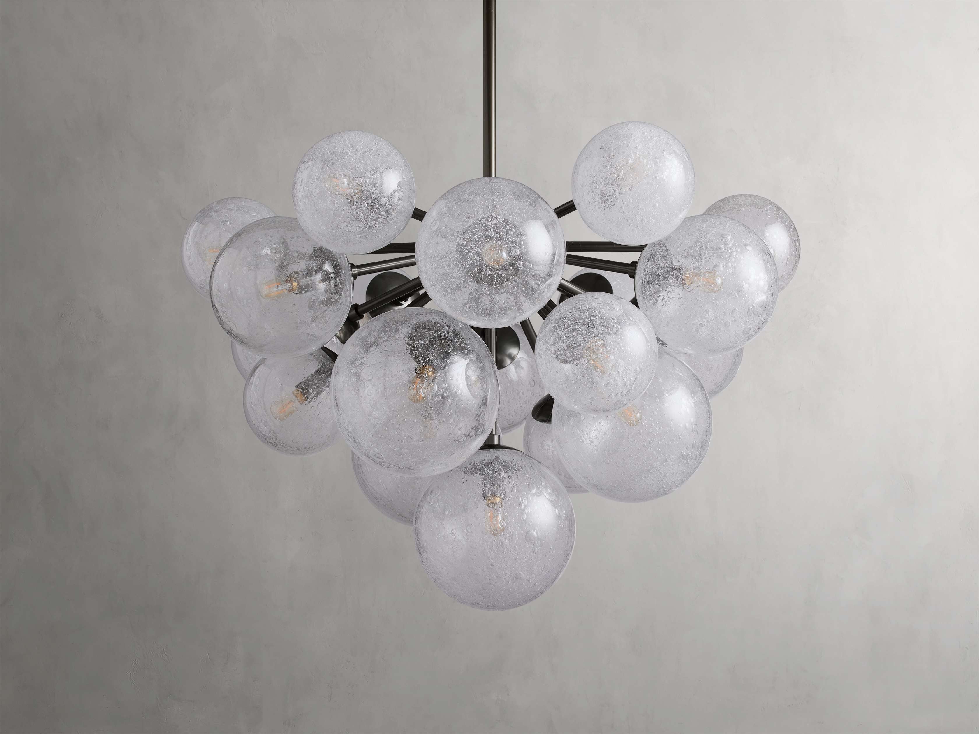 Belluno Artisan Glass Globe Chandelier