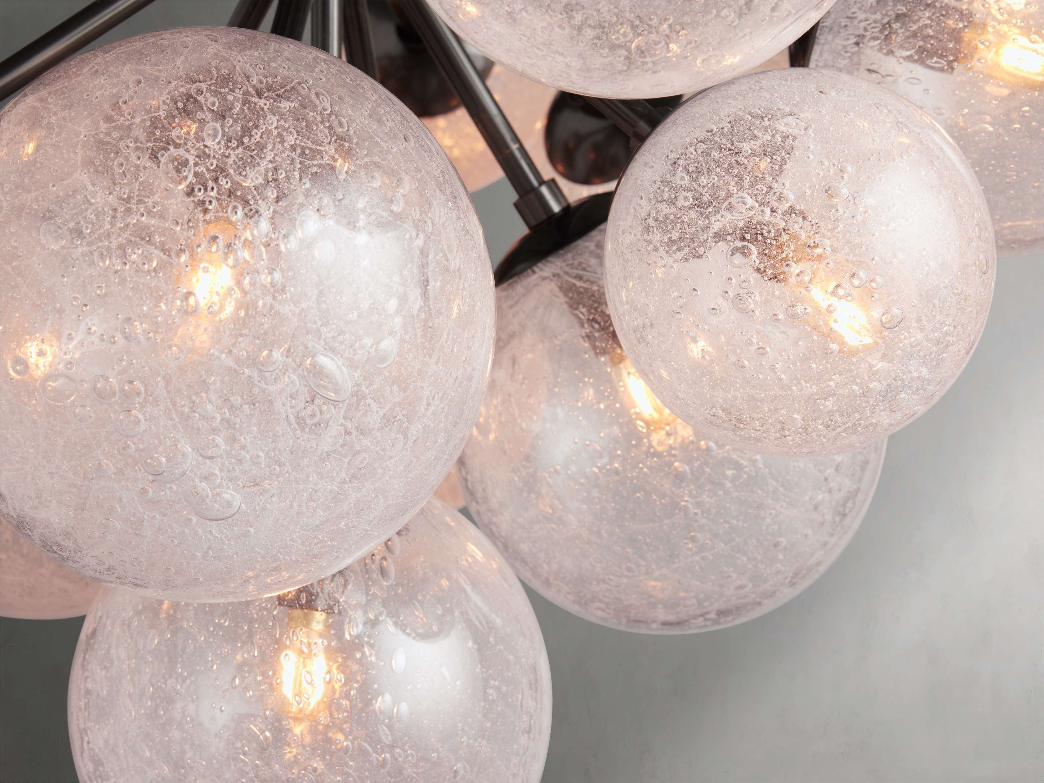 Belluno Artisan Glass Globe Chandelier
