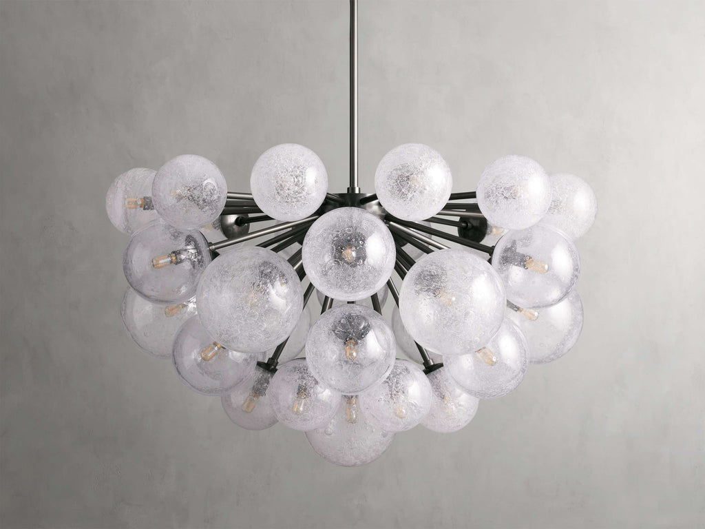 Belluno Artisan Glass Globe Chandelier