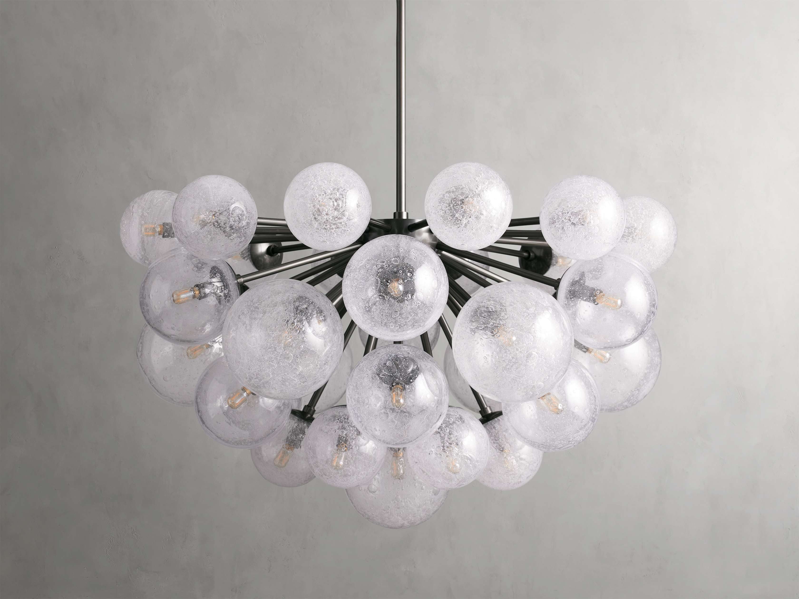 Belluno Artisan Glass Globe Chandelier