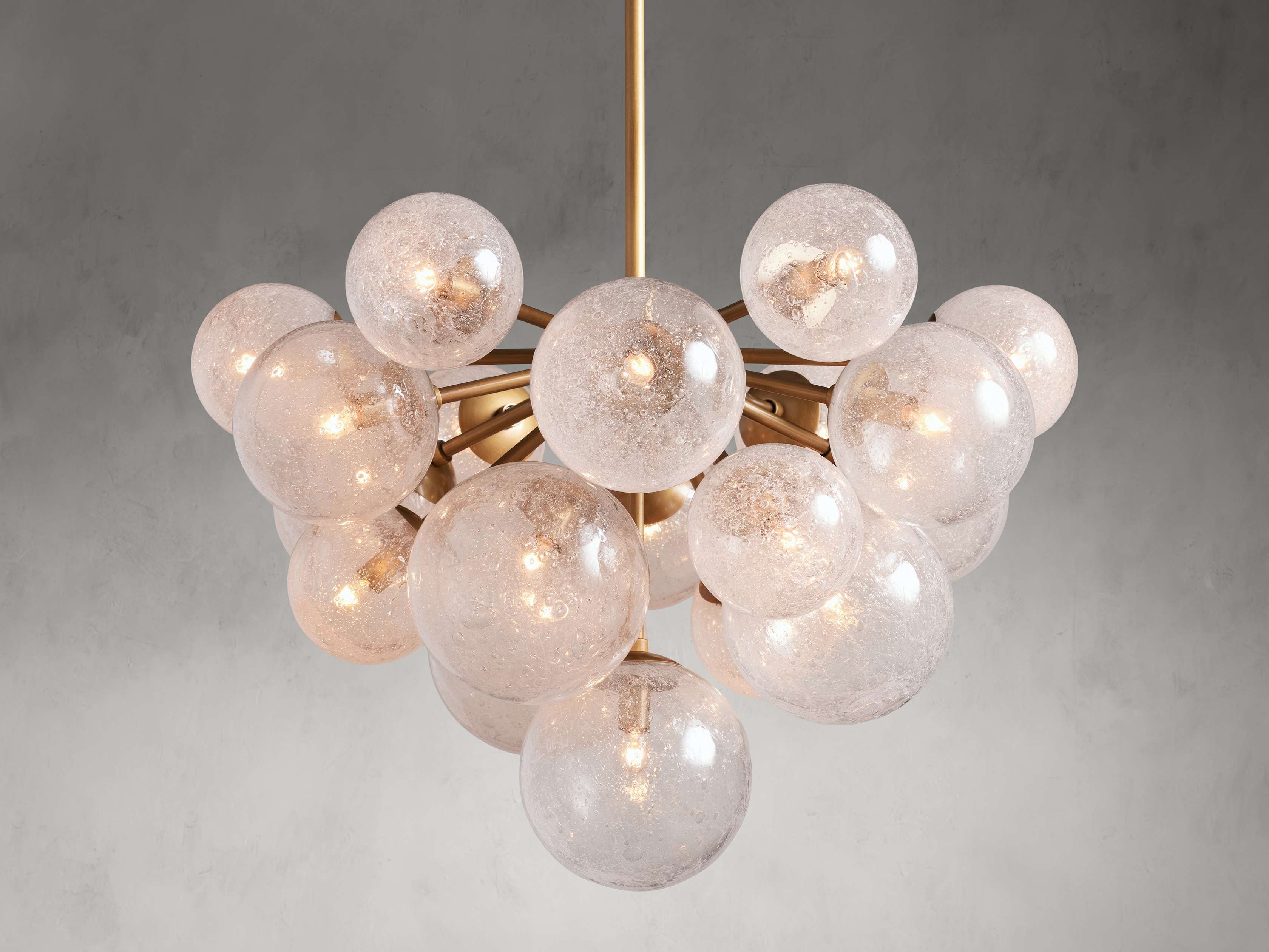 Belluno Artisan Glass Globe Chandelier