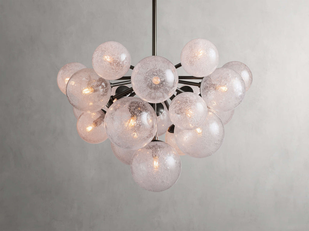 Belluno Artisan Glass Globe Chandelier