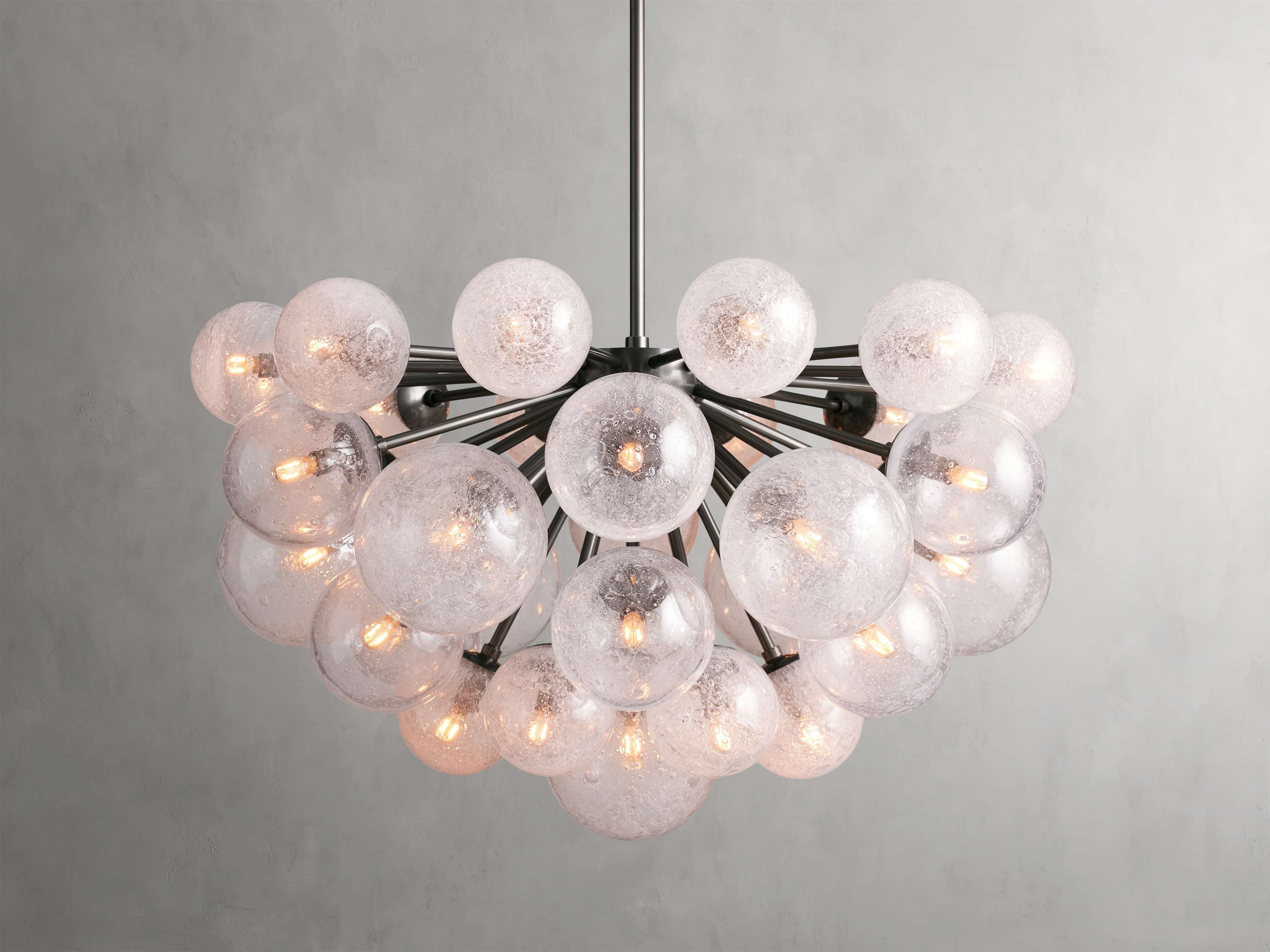 Belluno Artisan Glass Globe Chandelier