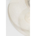 Opera 9-Light Chandelier in Polished Nickel by Kelly Behun 30.75L x 30.75W x 26.5H