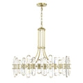 Bolton 31'' Aged Brass Chandelier Gold 31"W x 28.25"H x 31"D