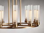 Bravelle Fluted Glass Ring Chandelier