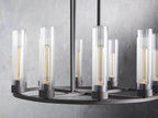 Bravelle Fluted Glass Ring Chandelier