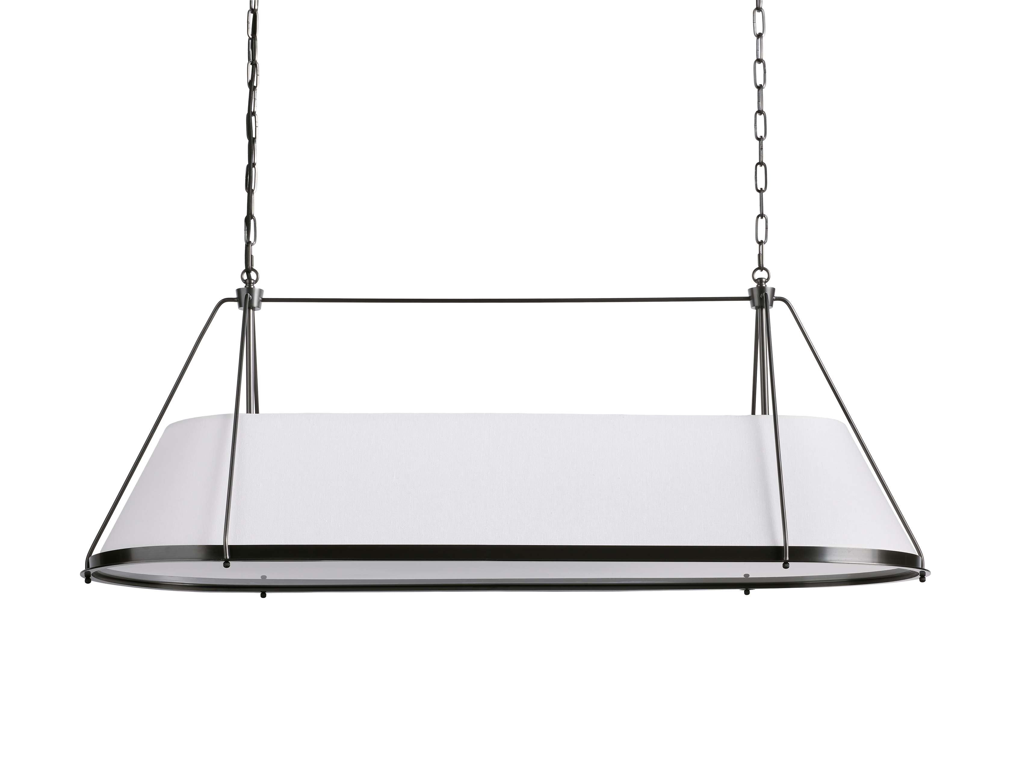 Brenton Linen Shade Linear Chandelier