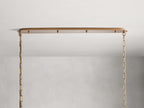 Brenton Linen Shade Linear Chandelier