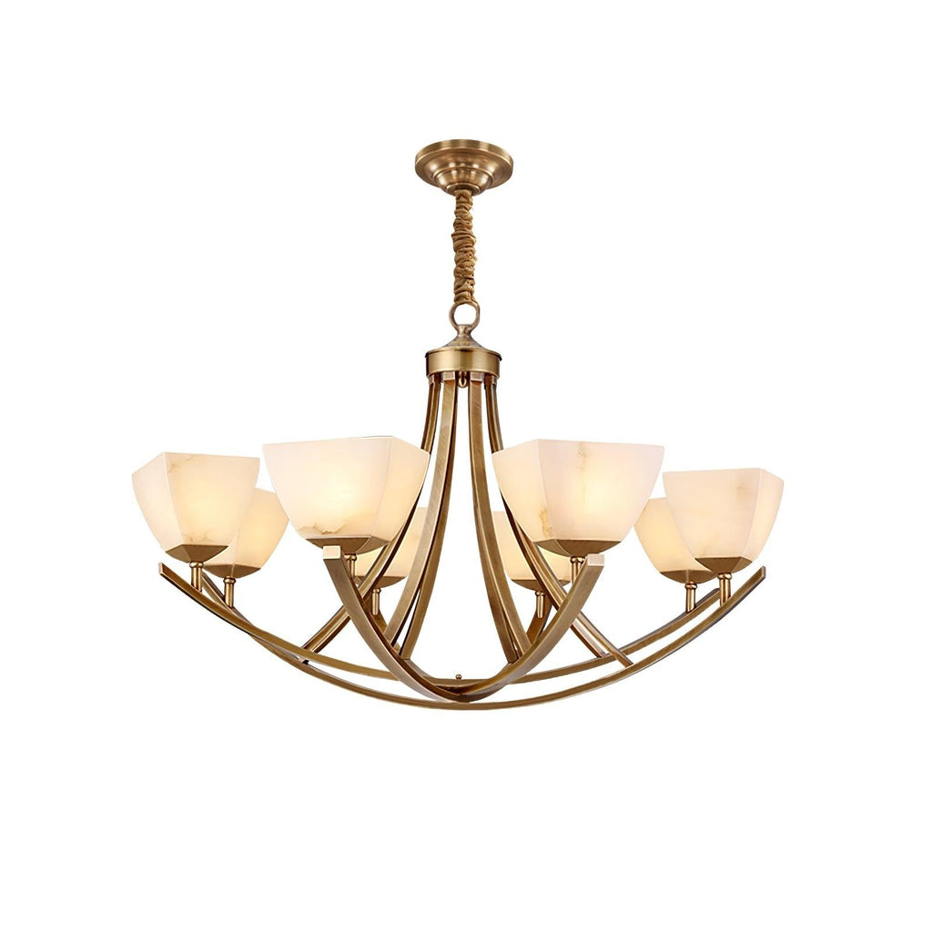 Brentwood Brass Classic Chandelier